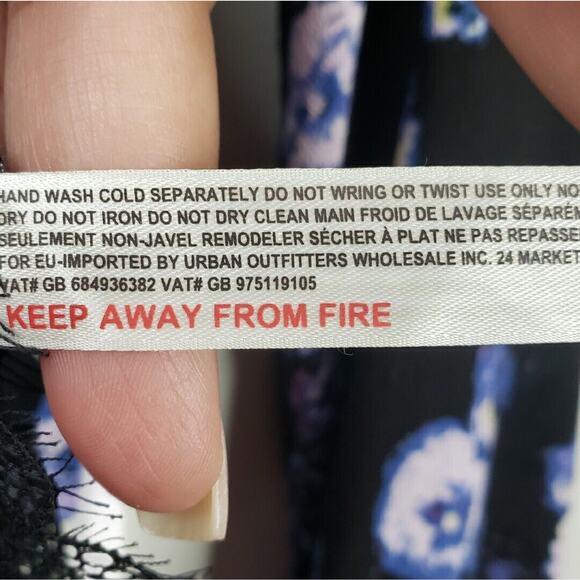 Free People Black Floral Lace Bodysuit Top M Romantic Dark Fairy Boho Whimsy NEW - Picture 8 of 13